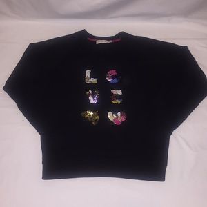 Tory Burch Tops - LOVE Pullover Sweatshirt Tory Burch Tops - LOVE Pullover Sweatshirt